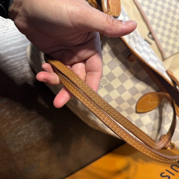 AUTHENTIC LV DAMIER AZUR NEVERFUL GM SET - Picture 9 of 16